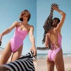 New Free People x Mare Perpetua Essential One Piece Bathing Suit Swimsuit